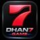 Dhan7 Game official logo design for online gaming app